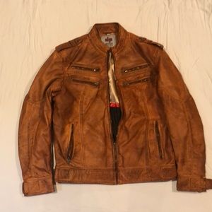 Men’s leather jacket